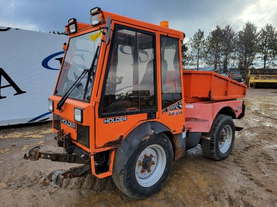 Holder C9800h Sidewalk Tractor