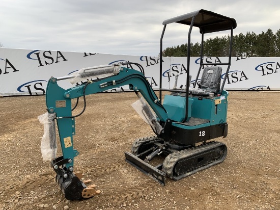 2021 Agrotk Ym12 Mini Excavator