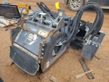 2017 Caterpillar 306b Skid Steer Mill Head