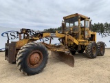 Galion T500a Grader W/ Wing & Chains