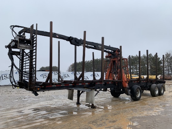 1992 Homemade Prentice F90 Log Loader Trailer