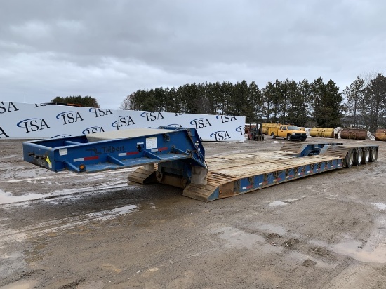 2005 Talbert Quad-axle Lowboy Trailer