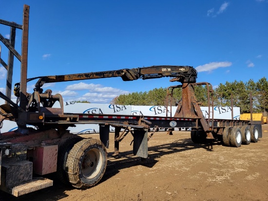 2007 Great Lakes 45' Log Loader Trailer