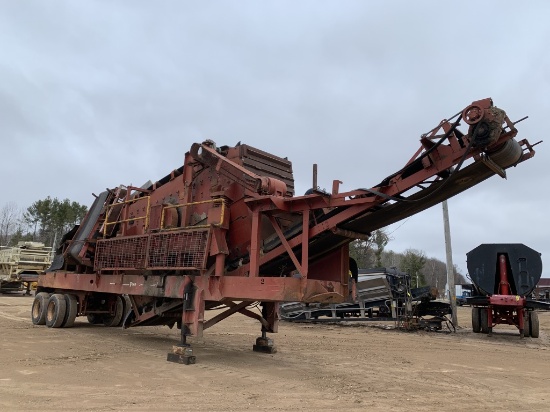 Pioneer 2-deck Portable Screening Plant