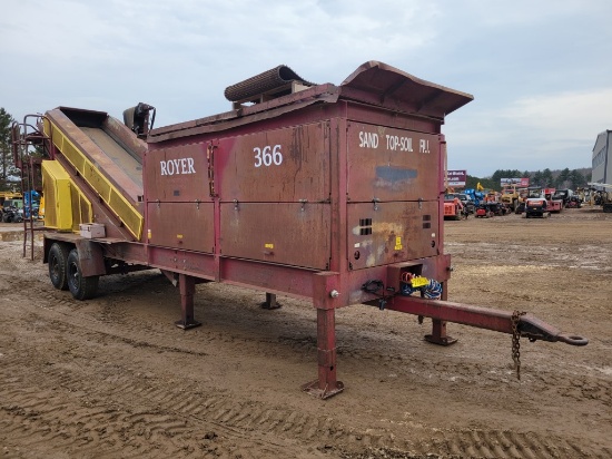 Royer 366 Top Soil Shredder