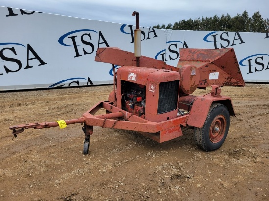 Towable Chipper W/gas Engine