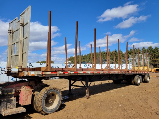 2001 Dorsey 48' Flatbed Trailer W/bunks