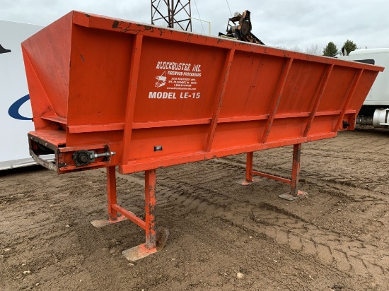 Block Buster Firewood Conveyor System