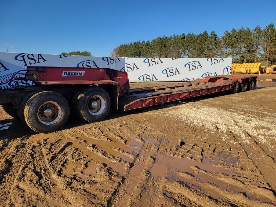 1989 Rogers 42' Lowboy Trailer