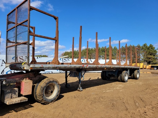 1981 Dorsey 42' Flatbed Trailer W/bunks