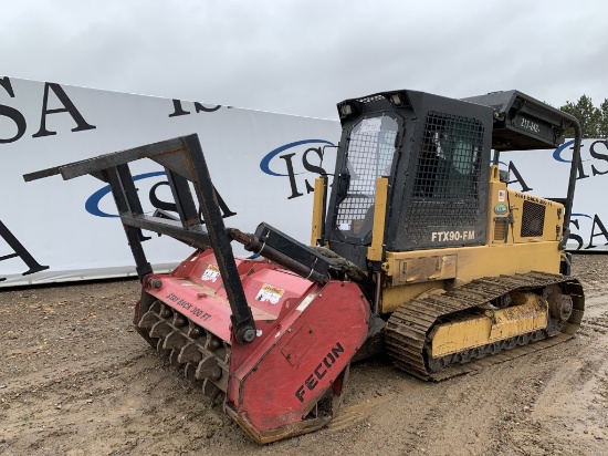 2005 Fecon Ftx90 Mulching Skid Steer
