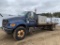 2000 Ford F750 Flatbed Truck