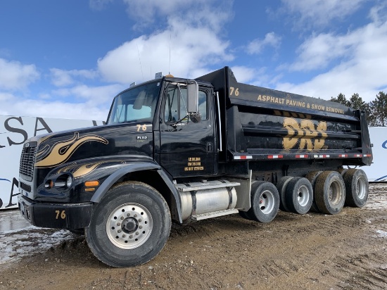 2000 Freightliner Fl112 Quad Dump Truck
