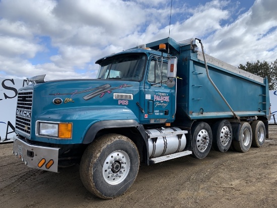 1999 Mack Cl 713 Quad Dump Truck