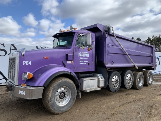 2005 Peterbilt 357 Quad Dump Truck