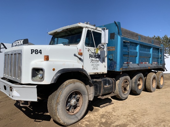 1984 International 9200i Quad Dump Truck