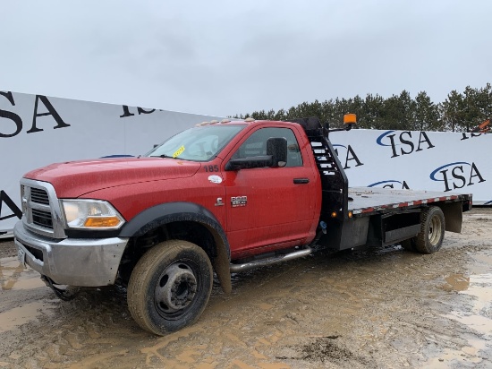 2012 Dodge 5500 Flatbed Truck