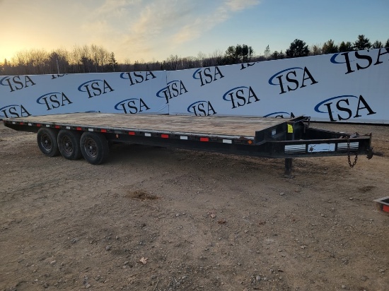 2000 Hurst 25' Flatbed Trailer