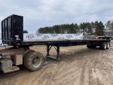 1986 Utility 45' Flatbed Trailer