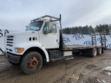 1998 Ford L8501 Flatbed Truck