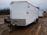 2012 Haulmark 7'x16' Enclosed Trailer