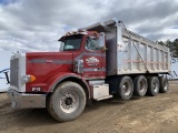 1989 Peterbilt 357 Quad Dump Truck