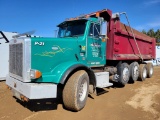 2000 Peterbilt 378 Quad Dump Truck