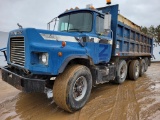 1992 Mack Dm6905 Quad Dump Truck