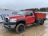 2008 Dodge 5500 Flatbed Truck