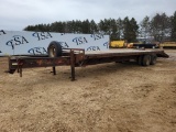 2007 Pj Trailers 30' Tag Trailer