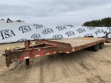 1990 Roger 24' Equipment Trailer