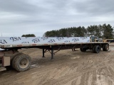1998 Utility 48' Combo Flatbed Trailer