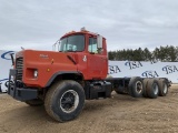 1991 Mack Dm688s Cab Chassis