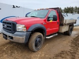 2006 Ford F550 Flatbed Dump Truck