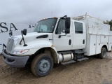 2010 International 4300 Sba Crew Cab Service Truck