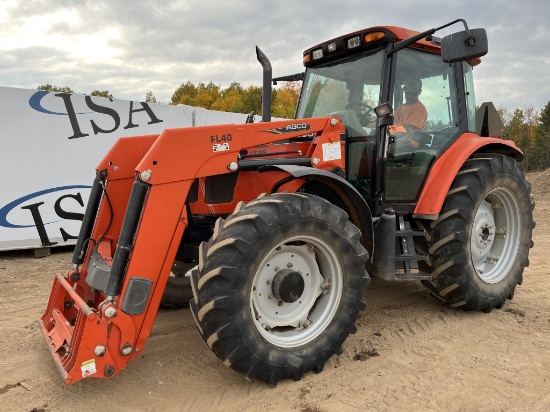 2008 Agco Lt95 Tractor With Loader