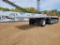 1981 City Tank Six Axle Flatbed Trailer