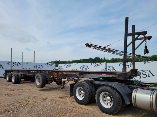 1995 Utility Trailer Mfg. Co. Log Trailer