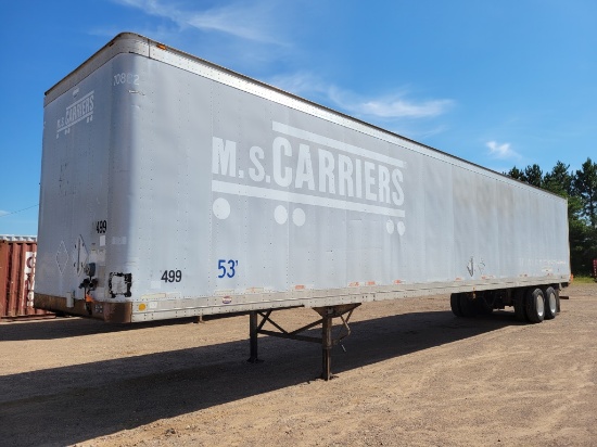 1999 Lufkin 53' Dry Van Trailer