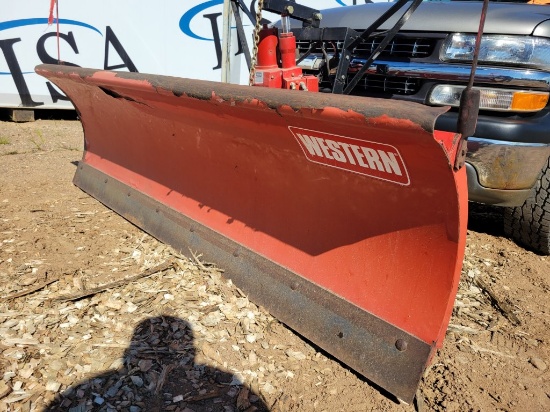 Western 7'6" Straight Blade Snow Plow