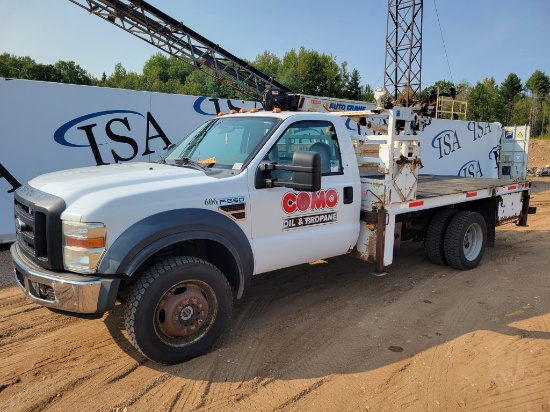 2008 Ford F550 4x4 Crane Truck