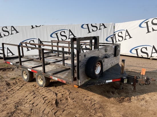 1991 Chilton 12'x8' Tandem Axle Trailer