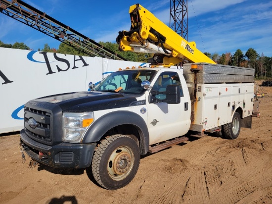 2013 Ford F550 Aerial Truck