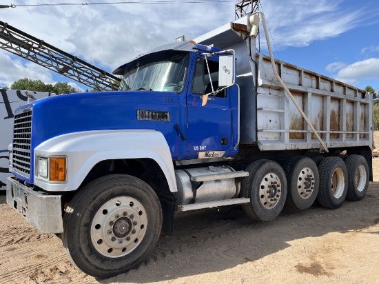 1995 Mack Ch613 Quad Dump Truck