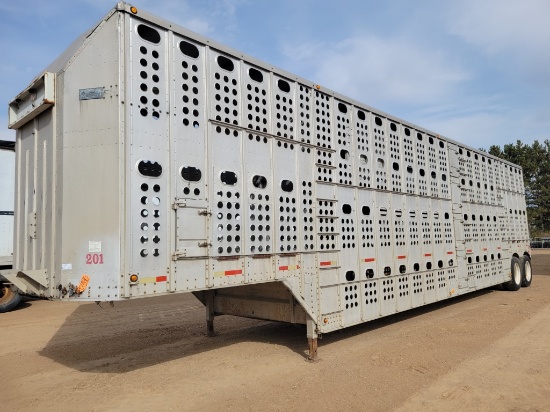 1988 Merritt 48' Cattle Trailer