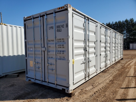 5 Door 40' Shipping/storage Container