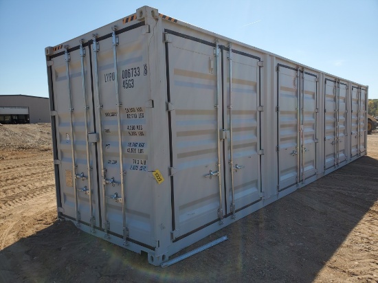 5 Door 40' Shipping/storage Container