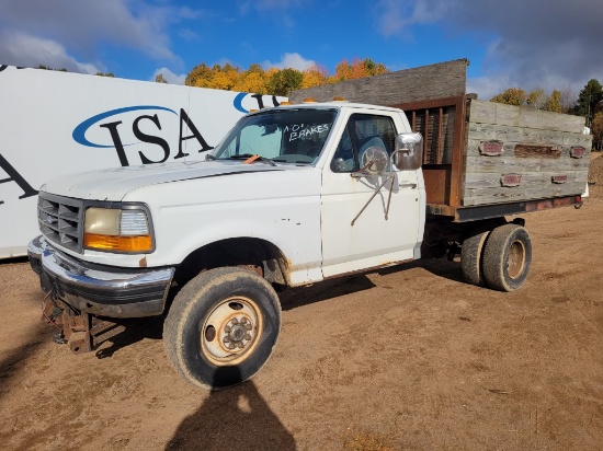 1997 Ford F350 4x4 Pickup Dump