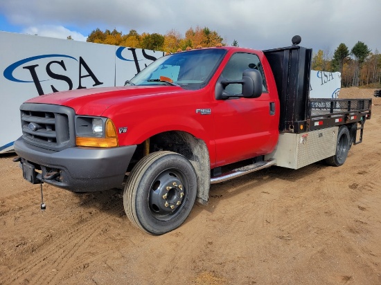 1999 Ford F450 Flatbed Pickup
