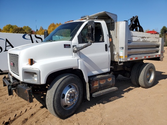 2003 Gmc Dump Truck W/ Plow